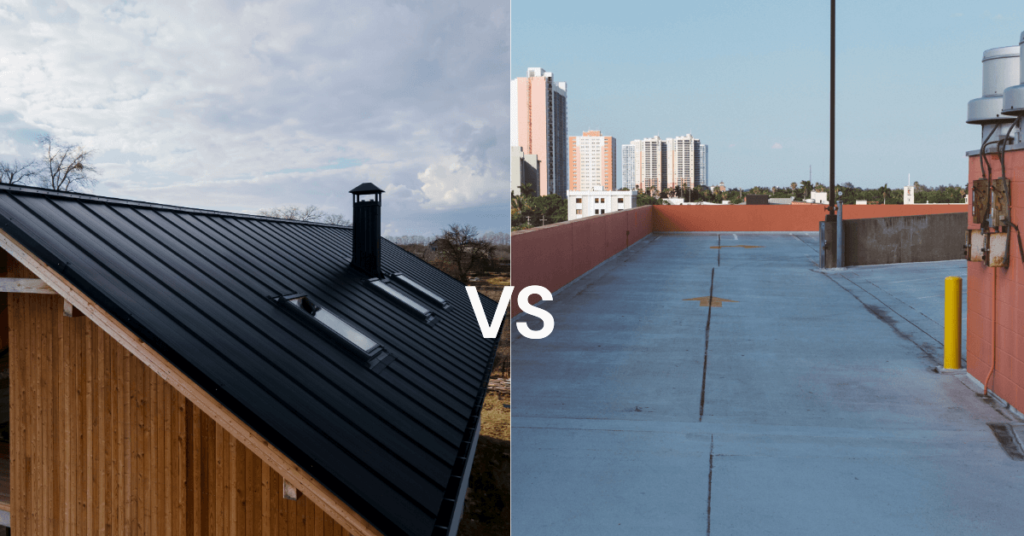 Differences between Flat Roof and Pitched Roof Designs